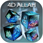 Cover Image of Download 4D Allah Cube live wallpaper 1.0 APK