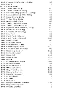 Nayaks Sweets And Snacks menu 1