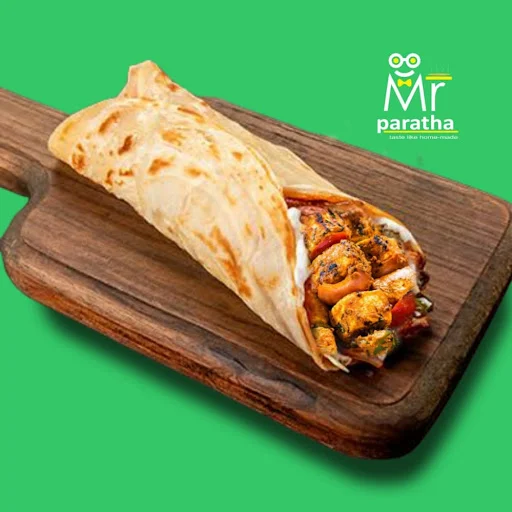 Paneer Tikka Paratha Roll