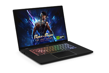Chromebook with Prince of Persia: The Lost Crown game in the screen