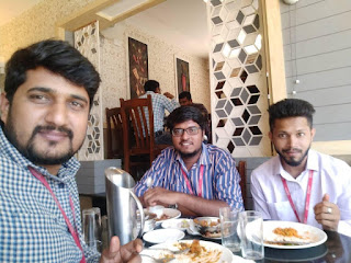 Santosh Chavaj at Volga Food Court, Electronic City,  photos