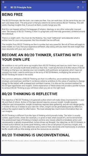 The 80/20 Principle Guide Beginners