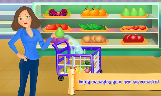 Supermarket Cash Register Sim: Manager & Cashier banner