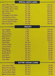 Bangalore Iyengar's Bakery menu 2