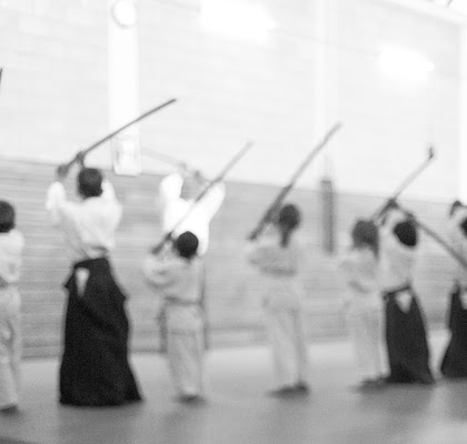 Bambini apprendono Aikido di Steven_Hope