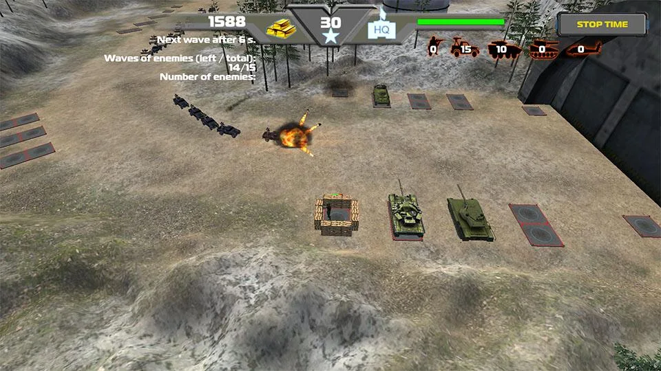   TD Global Strike-Tower Defence- หน้าจอ 