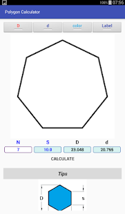 Polygon Calculator - náhled