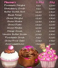 The Cake Factory menu 2