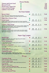 The Nutristation menu 2