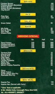 Mughlai Junction menu 3