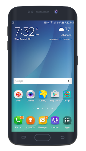 S7 Galaxy Launcher and Theme