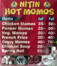 Nitin Hot Momos menu 1