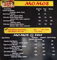 Flirty Momo's menu 1