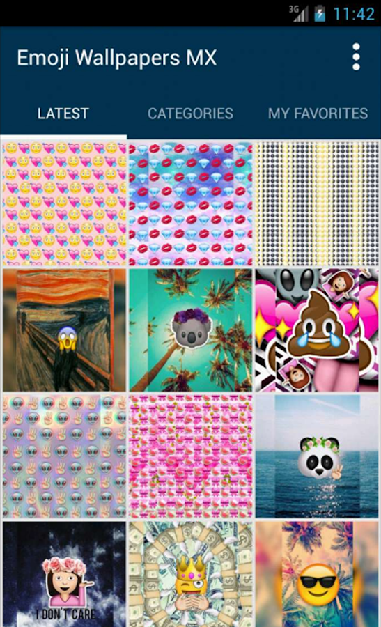 Emoji Wallpapers Screen 3