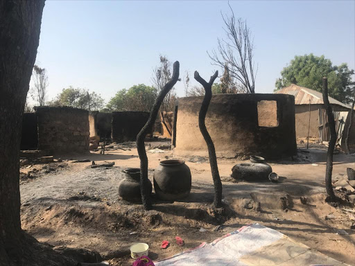 A general view shows the damage in Lawaru village, after herdsmen and Nigeria’s air force attacked the village on December 4 in Adamawa state, Nigeria December 21, 2017. /REUTERS