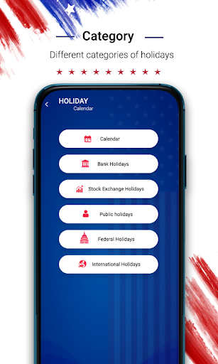 USA Holiday Calendar 2020