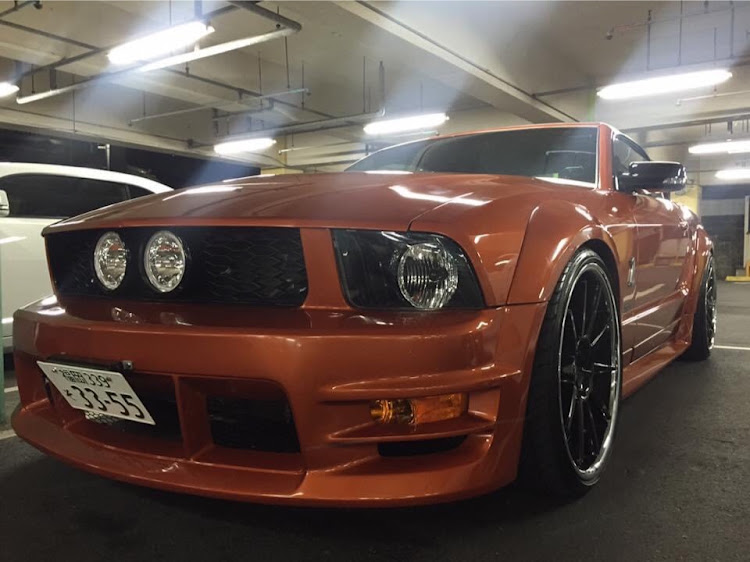 マスタング コンバーチブルのアメ車・マスタング・CHALLENGER・博多・梅雨明け間近に関するカスタム事例の投稿画像2枚目