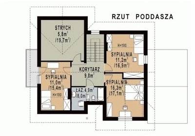 WB-0037 - Rzut poddasza