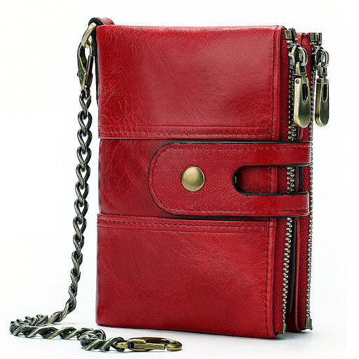 Title 3, Cowhide mens anti-theft wallet Secure your val...
