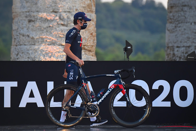 Deze ochtend komt meer duidelijkheid of Geraint Thomas aan de vierde etappe kan starten: "Geen breuken, maar we moeten de situatie in de ochtend bekijken""