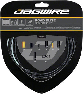 Jagwire Road Elite Link Brake Cable Kit SRAM/Shimano w/ Ultra-Slick Cables alternate image 15