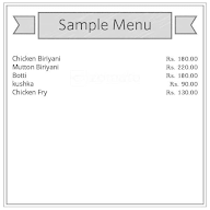 Hotel Amrutha menu 1