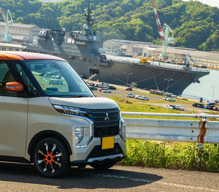 eKクロススペースのカメ活・車写活・舞鶴赤れんがパーク・ドライブインダルマ・大江山・平成の鬼瓦に関するカスタム事例の投稿画像2枚目