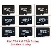 Thẻ Nhớ Micro Sd Cũ Chất Lượng Giá Tốt 2G/4G//8G - Cam Kết Hàng Chuẩn