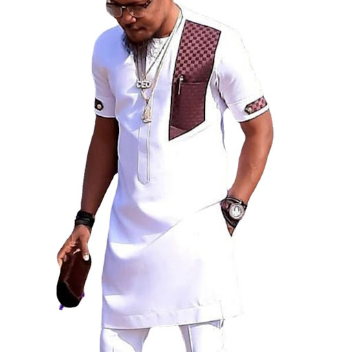 Title 3, Youth Short Sleeve Printed Casual Hedging White...
