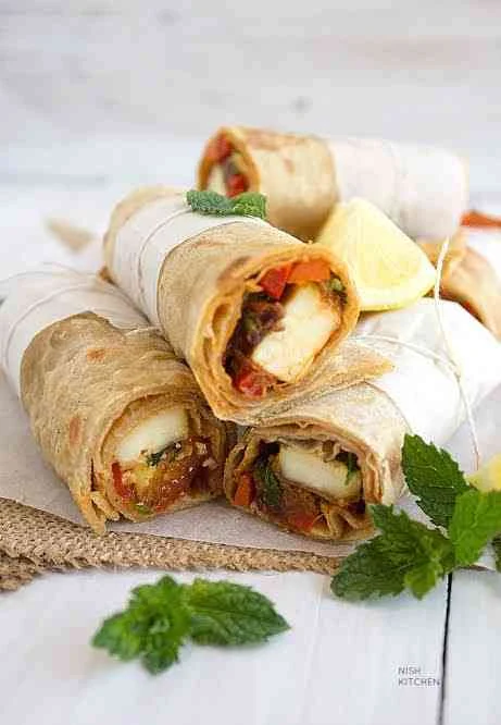 Paneer Frankie Rolls