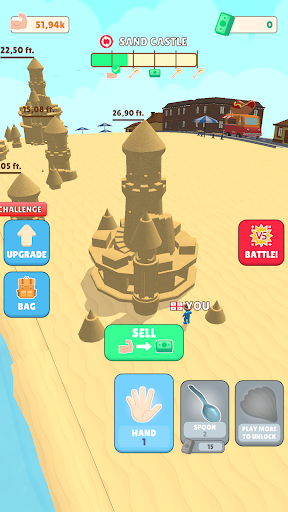 Screenshot Sand Castle