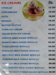 Sangeeta menu 7