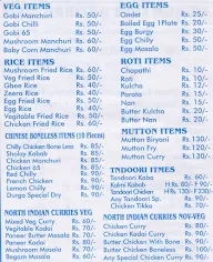 Durga Sree Andhra Mess menu 2