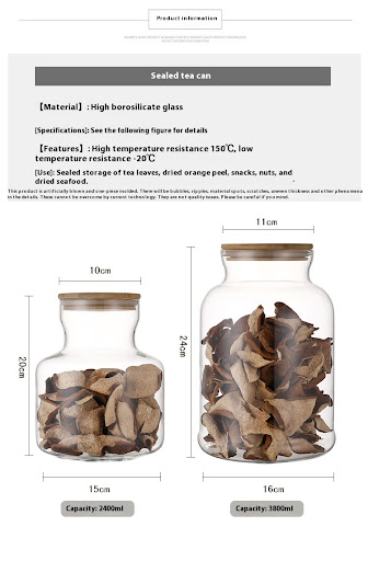 Title 1, Tangerine Peel Storage Tank Borosilicate Glass ...