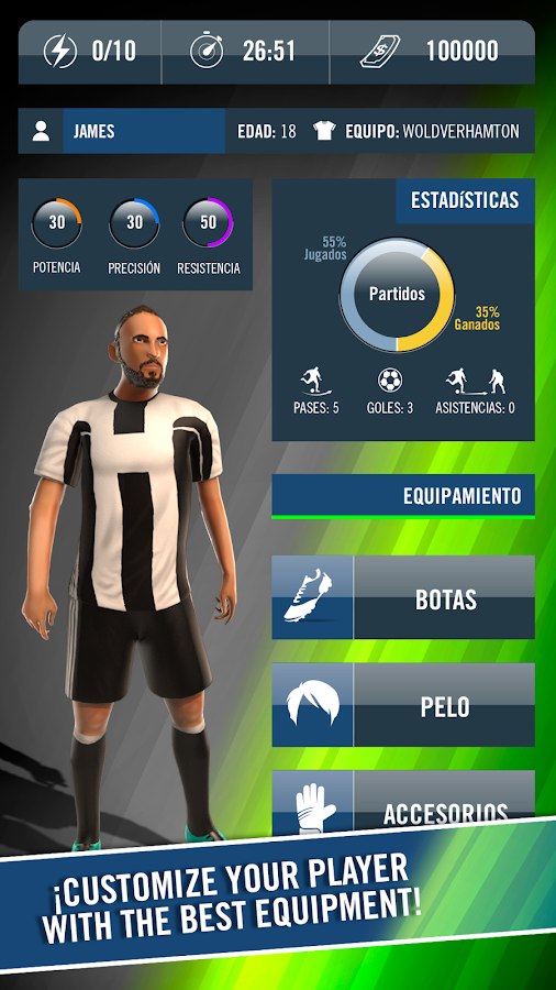  Sonho Soccer Star: captura de tela 