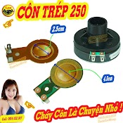 Côn Trép 250 – Coil Treble 250, Giá 1 Côn 25Mm Treble Loa Kéo 250