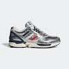 zx 9000 silver metallic/scarlet/college navy