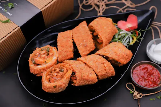 Kurkure Chicken Spring Rolls