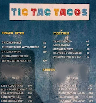 Tic Tac Tacos menu 5