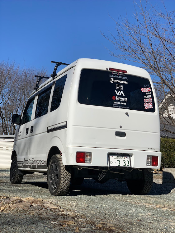 エブリイバンのCARTUNE・シンセラティーコーポレーション・エブリイ・山梨・いつも いいね👍ｺﾒﾝﾄありがとうございます🎵に関するカスタム事例の投稿画像1枚目