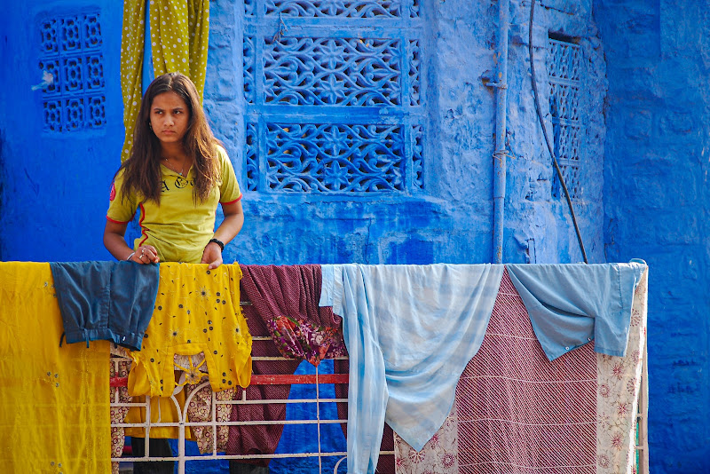 Blue Portrait di Pino Cappellano