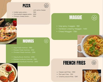 Memorise Taste menu 