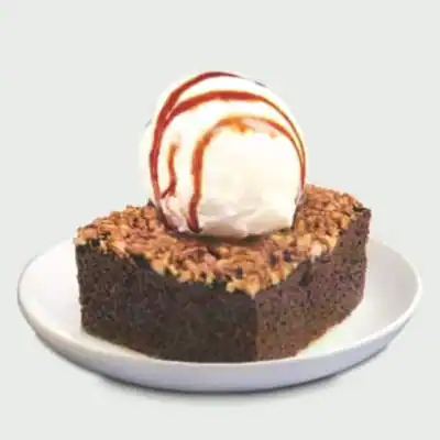 Brownie With Ice Cream