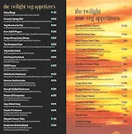 The Twilight Kitchen & Bar menu 5