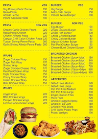 Dar-Al-Burger menu 1