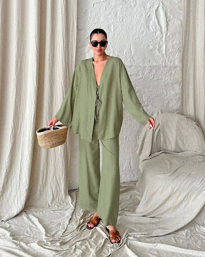 Title 3, Cotton Breathable And Loose Comfortable Long Sl...