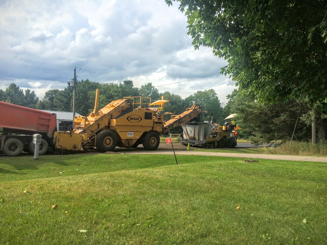 It was fun to watch, and the foreman and crews were great to chat with.