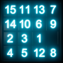 Fifteen.Easy game. Simple puzzle. Logics.15 Puzzle icon
