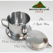 Phin Cafe Inox Lớn Pha 3 Người Uống