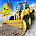 Construction Site Truck Driver icon